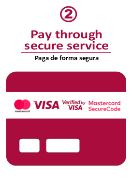 Step two to get Visitax Mexico, VisiTax Cancun and Visitax Tulum receipt