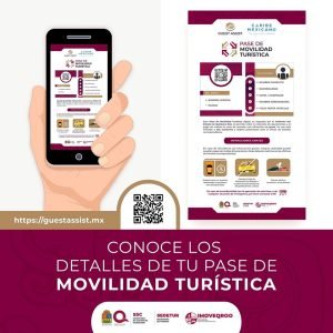 Tourist Mobility Pass App for all tourist renting a vehicle in Cancun, Tulum and All Quintana Roo